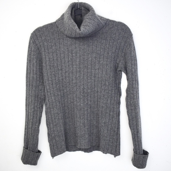 Escada Sweaters - Vintage Escada Sport Wool/Cashmere Gray Turtleneck
